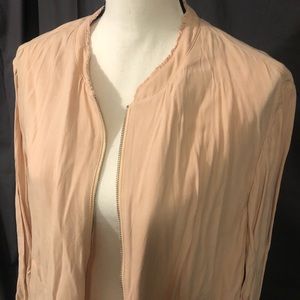 EUC LOFT Pink Bomber Jacket